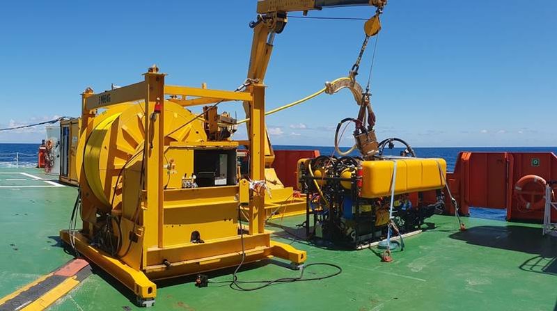 AustraliaScorpio 45 ROV, EFFER crane and umbilical winch Scorpio45